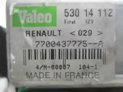 Автозапчасти б/у мотор заднего стеклоочистителя за renault scenic (ja..) 1.9 dti diesel 80 cv / 59 kw ссылки oem iam 7700437775  7700437775