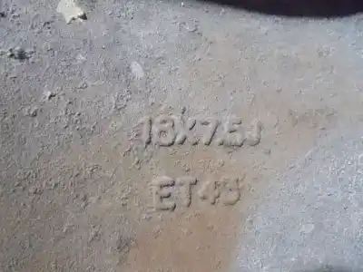 Gebrauchtes Autoersatzteil felge zum ssangyong actyon 2.0 td cat oem-iam-referenzen 4173031370 aluminio 5p r18x7.5jet43