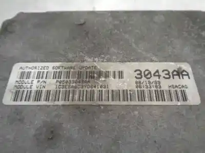 Second-hand car spare part ecu engine control for chrysler neon (pl) 2.0 le oem iam references 04745860  