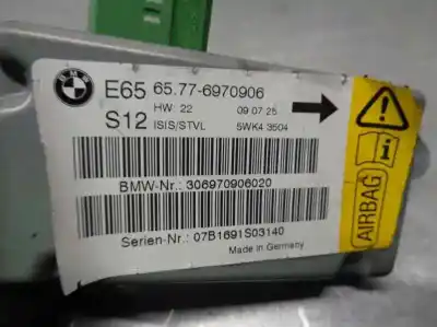 Peça sobressalente para automóvel em segunda mão sensor por bmw serie 7 (e65/e66) 3.0 turbodiesel cat referências oem iam 65776970906  5wk43504