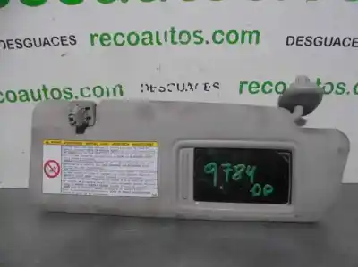 Pezzo di ricambio per auto di seconda mano parasole destro per toyota prius (nhw30) executive riferimenti oem iam 