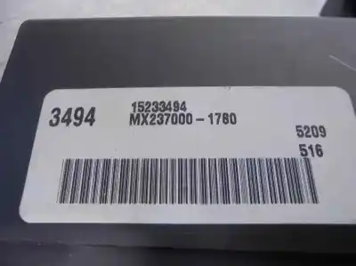 Peça sobressalente para automóvel em segunda mão comando de sofagem (chauffage / ar condicionado) por cadillac srx 3.6 referências oem iam 15233494  