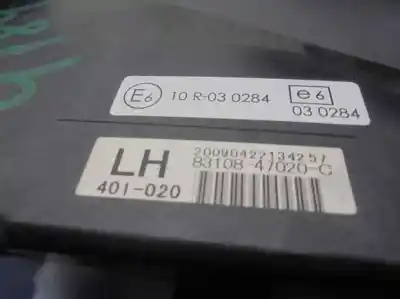 Pezzo di ricambio per auto di seconda mano display multifunzione per toyota prius (nhw30) executive riferimenti oem iam 8310847020  766468210
