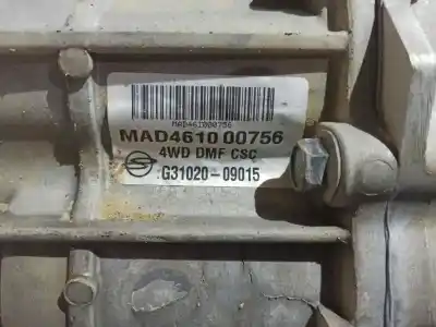 Pièce détachée automobile d'occasion boîte de vitesses pour ssangyong actyon 2.0 td cat références oem iam g3102009015 mad461000756 