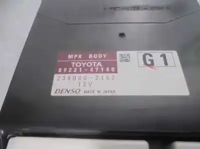 Pezzo di ricambio per auto di seconda mano modulo elettronico per toyota prius (nhw30) executive riferimenti oem iam 8922147140  