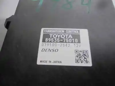 Second-hand car spare part automatic gearbox control unit for toyota prius (nhw30) executive oem iam references 8953575010  0791002542