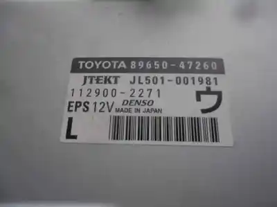 Pezzo di ricambio per auto di seconda mano modulo elettronico per toyota prius (nhw30) executive riferimenti oem iam 8965047260  jl501001981