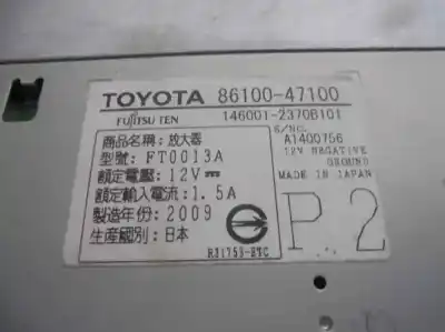 Pezzo di ricambio per auto di seconda mano modulo elettronico per toyota prius (nhw30) executive riferimenti oem iam 8610047100  