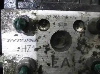 İkinci el araba yedek parçası abs için opel corsa c (x01) 1.7 dti (f08 f68) oem iam referansları 09127108  0265216478