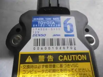 Pezzo di ricambio per auto di seconda mano modulo elettronico per toyota prius (nhw30) executive riferimenti oem iam 8918348030  