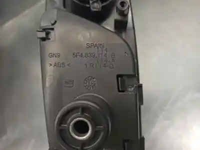 Автозапчастина б/у внутрішня задня права ручка для seat leon st (5f8) 2.0 tdi посилання на oem iam 5f4839114  