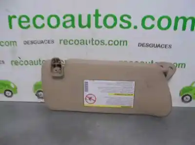 Peça sobressalente para automóvel em segunda mão pára-sol esquerdo por cadillac srx 3.6 referências oem iam 15006351  