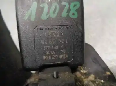 Peça sobressalente para automóvel em segunda mão chicote / encaixe cinto segurança por audi a6 avant (4f5) * referências oem iam 4f0857740d  