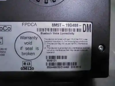 Second-hand car spare part electronic module for ford focus lim. (cb4) 1.6 tdci cat oem iam references 8m5t19g488  