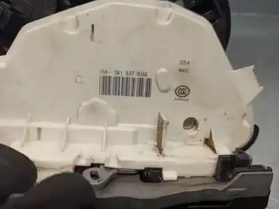 Автозапчастина б/у замок передній праві двері для seat leon st (5f8) 2.0 tdi посилання на oem iam 5k1837016e  