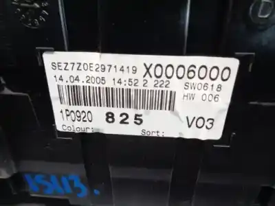 Second-hand car spare part dashboard for seat leon (1p1) 2.0 fsi oem iam references 1p0920825  110080280030