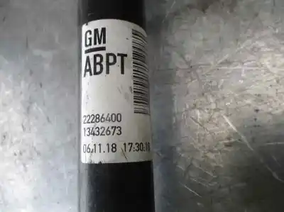 Second-hand car spare part rear left shock absorber for opel corsa e (x15) 1.4 (08 68) oem iam references 22286400  13432673