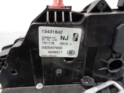 Автозапчастина б/у замок дверей заднього лівого для opel corsa e (x15) 1.4 (08 68) посилання на oem iam 13431842  