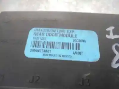 Second-hand car spare part central locking pump for cadillac srx 3.6 oem iam references 15251257  