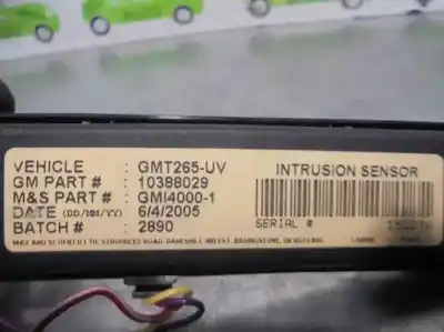 Peça sobressalente para automóvel em segunda mão sensor por cadillac srx 3.6 referências oem iam 10388029  25736811