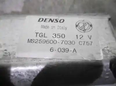 Second-hand car spare part rear windshield wiper motor for lancia ypsilon (101) 1.4 16v oro (10.2006->) oem iam references   ms2596007030