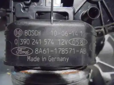 Second-hand car spare part front windshield wiper motor for ford fiesta (cb1) motor 1.6 ltr. - 70 kw tdci cat oem iam references 8a6117b571ab  3397021360