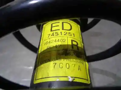 Peça sobressalente para automóvel em segunda mão amortecedor dianteiro direito por chevrolet matiz 1.0 cat referências oem iam edgc12r049  7451251