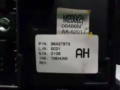 Second-hand car spare part fuse box unit for chevrolet matiz 1.0 cat oem iam references 96427973  