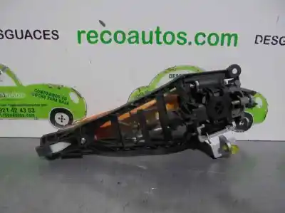 Second-hand car spare part exterior left rear door handle for opel corsa d 1.3 16v cdti oem iam references 13255474  