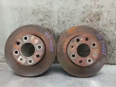Peça sobressalente para automóvel em segunda mão disco de travão dianteiro por opel corsa b (1993->) 1.7 d referências oem iam   