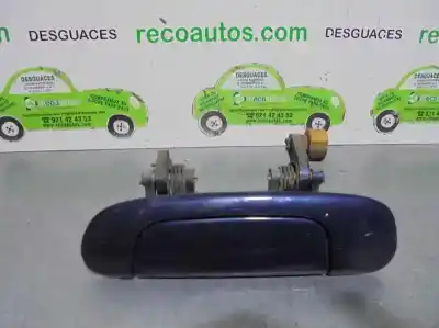 Peça sobressalente para automóvel em segunda mão puxador exterior traseiro esquerdo por mazda premacy (cp) 2.0 td referências oem iam 