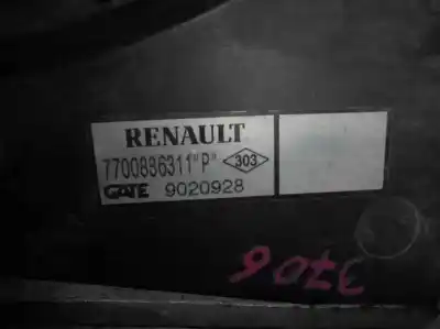 Pezzo di ricambio per auto di seconda mano elettroventola per renault clio ii fase i (b/cbo) 1.4 alize 75 cv / 55 kw riferimenti oem iam 7700836311  9020928
