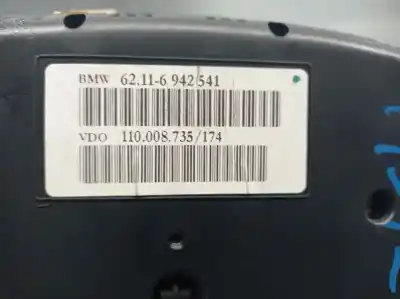 Автозапчастина б/у панель інструментів для bmw x5 (e53) 3.0i посилання на oem iam 62116942541  110008735174