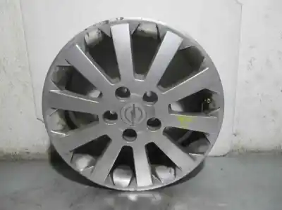 Pièce détachée automobile d'occasion JANTE pour OPEL ASTRA G BERLINA  Références OEM IAM 24437247 ALUMINIO 10P R166JX16H2ET49
