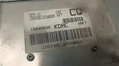 Second-hand car spare part ecu engine control for daewoo lanos 1.6 cat oem iam references 16246939  