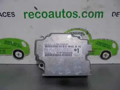 Peça sobressalente para automóvel em segunda mão centralina de airbag por jeep compass (mk49) 2.2 crd referências oem iam 68186643ac