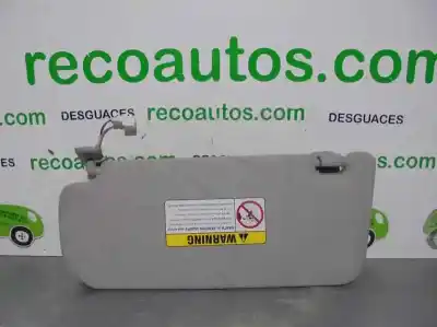 Second-hand car spare part right sunshade for kia cee´d 1.6 crdi cat oem iam references 852021h010ed  