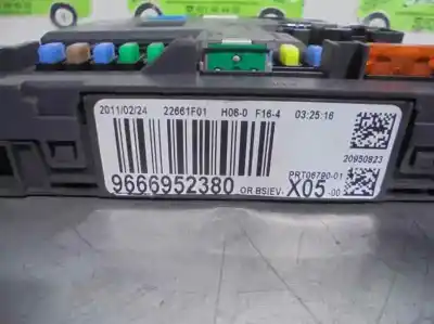 İkinci el araba yedek parçası röle/sigorta kutusu için citroen c3 picasso (sh_) 1.6 hdi 90 oem iam referansları 9666952380  