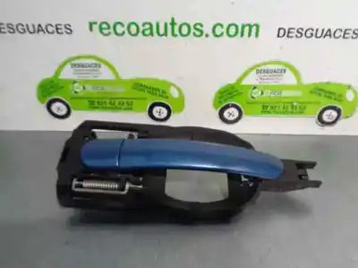 Second-hand car spare part exterior left rear door handle for audi a2 (8z) 1.6 fsi oem iam references 3b0837207g