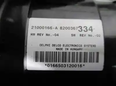 Автозапчасти б/у климат-контроль за renault espace iv (jk0) (2002->) 2.2 dci (jk07) ссылки oem iam 8200367334  21000166a