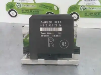 Peça sobressalente para automóvel em segunda mão MÓDULO ELECTRÓNICO DO FECHO CENTRAL por MERCEDES-BENZ CLASE E (W210) BERLINA  Referências OEM IAM 2108207626  356826
