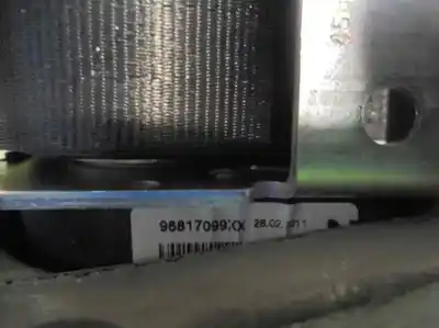 Автозапчастина б/у центральний задній ремін безпеки для citroen c3 picasso (sh_) 1.6 hdi 90 посилання на oem iam 96817099xx  