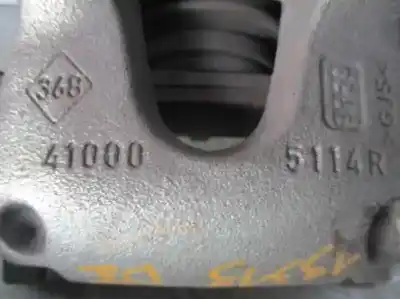Автозапчастина б/у передній лівий гальмум для renault clio iv (bh_) 1.5 dci 90 посилання на oem iam 410005114r  963
