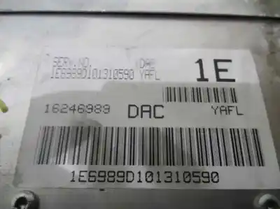 Second-hand car spare part ecu engine control for daewoo leganza 2.0 exclusive oem iam references 16246989  