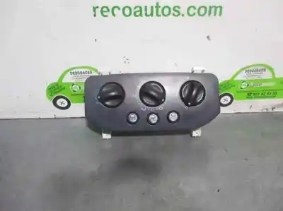 Second-hand car spare part heating / air conditioning control panel for renault clio ii fase i (b/cbo) 1.4 alize 75 cv / 55 kw oem iam references 654982e