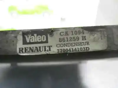 Автозапчасти б/у конденсатор / радиатор кондиционера воздуха за renault clio ii fase i (b/cbo) 1.4 alize 75 cv / 55 kw ссылки oem iam 7700414103d  861259h
