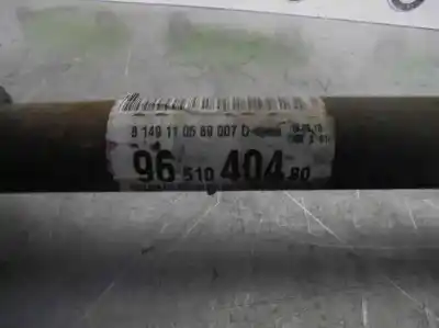 Автозапчастина б/у передня права трансмісія для peugeot 207/207+ (wa_, wc_) 1.4 посилання на oem iam 9651040480  