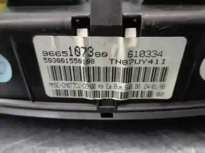 Peça sobressalente para automóvel em segunda mão quadrante por peugeot 308 sport referências oem iam 9665107380  503001550108