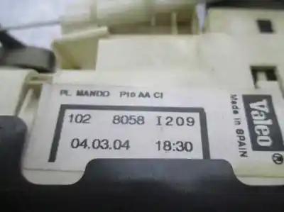 Peça sobressalente para automóvel em segunda mão comando de sofagem (chauffage / ar condicionado)  por opel combo 1.7 16v dti cat (y 17 dt / lr6) referências oem iam   1028058i209