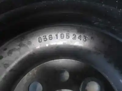 Second-hand car spare part crankshaft pulley for seat leon (1p1) 1.9 tdi oem iam references 03g105243  